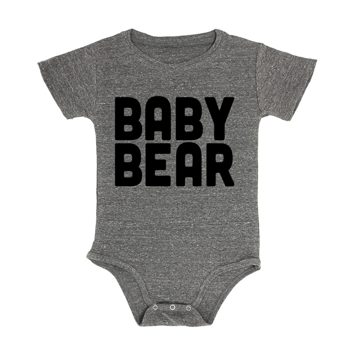 Baby Bear Baby Triblend Onesie