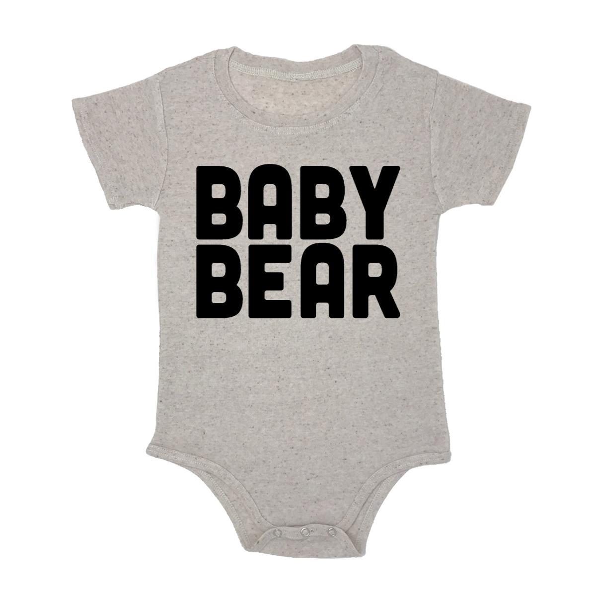 Baby Bear Baby Triblend Onesie