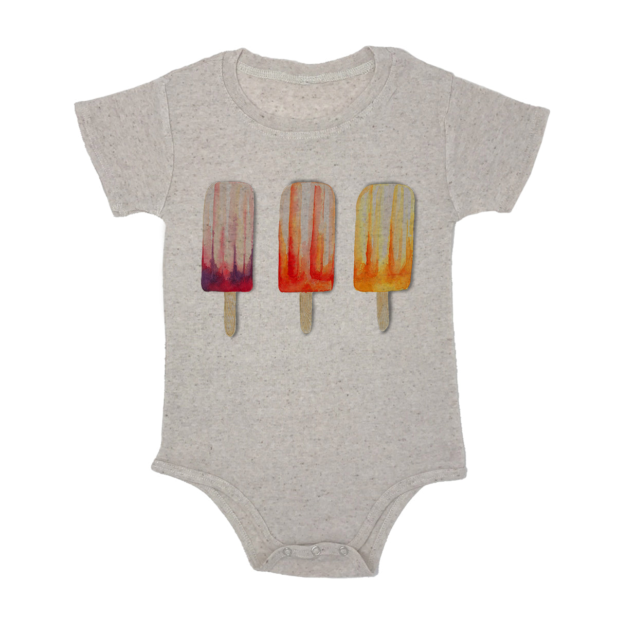 Popsicles Baby Triblend Onesie