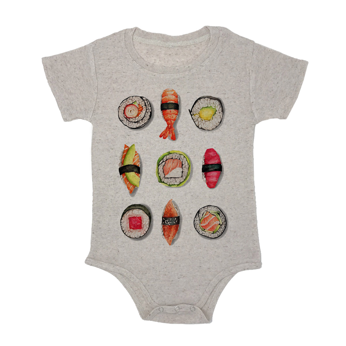 Sushi Baby Triblend Onesie