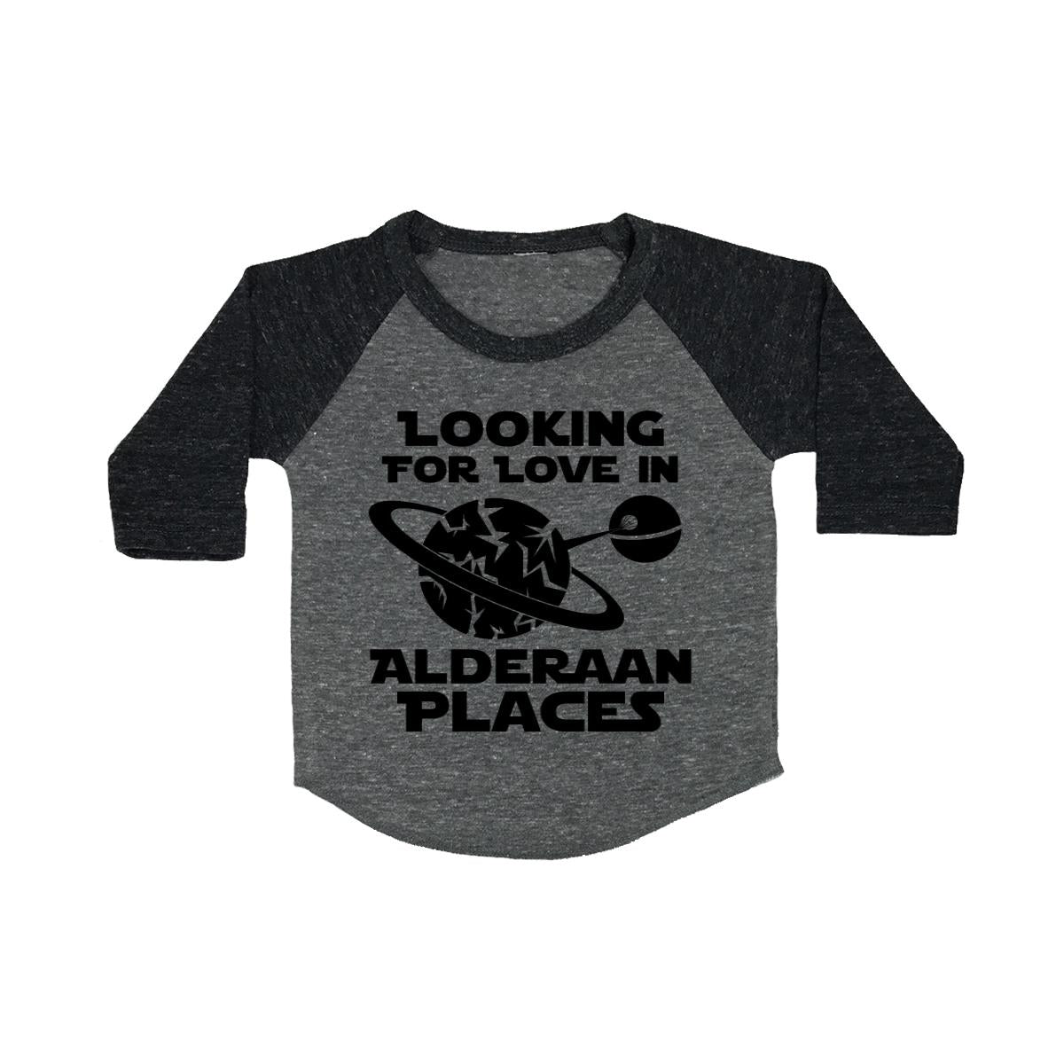 Looking For Love In Alderaan Places Baby Baseball Shirt