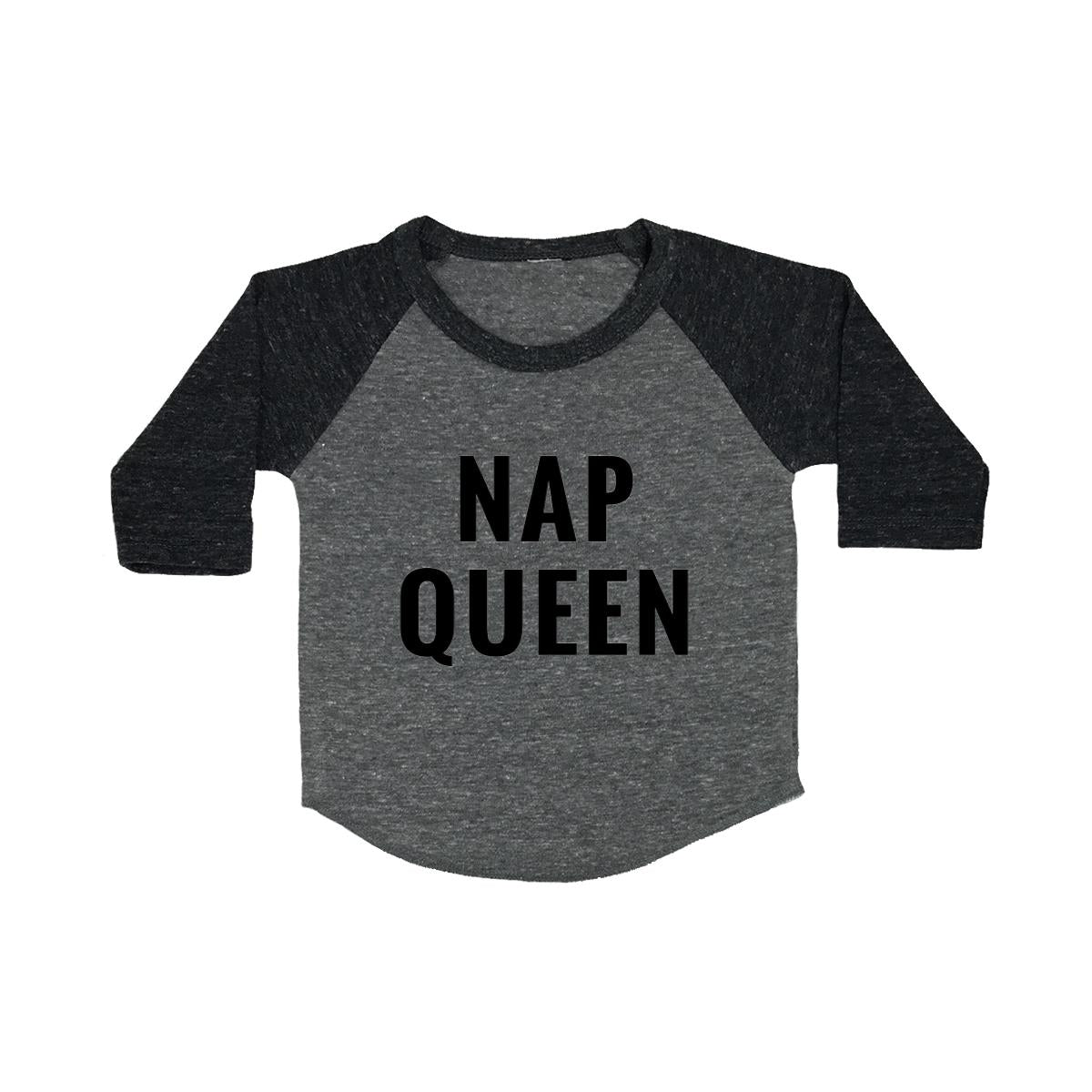Nap Queen Baby Baseball Shirt