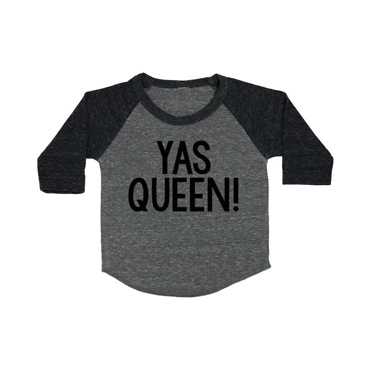 Yas Queen Baby Baseball Shirt