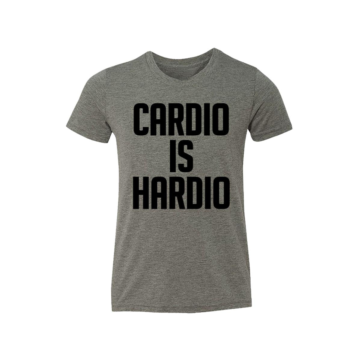 Cardio Is Hardio Kids Tee Shirt