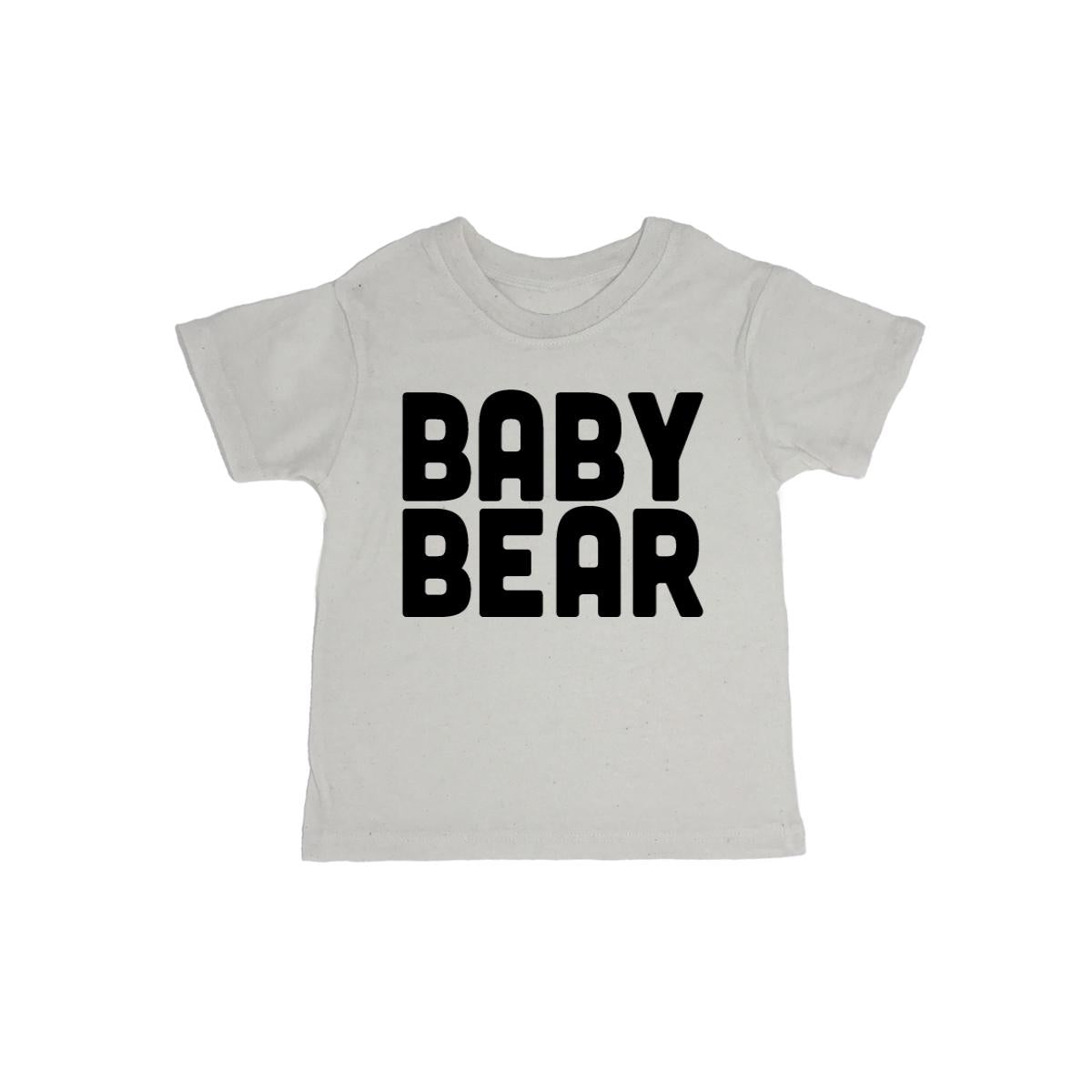 Baby Bear Baby Organic Tee Shirt