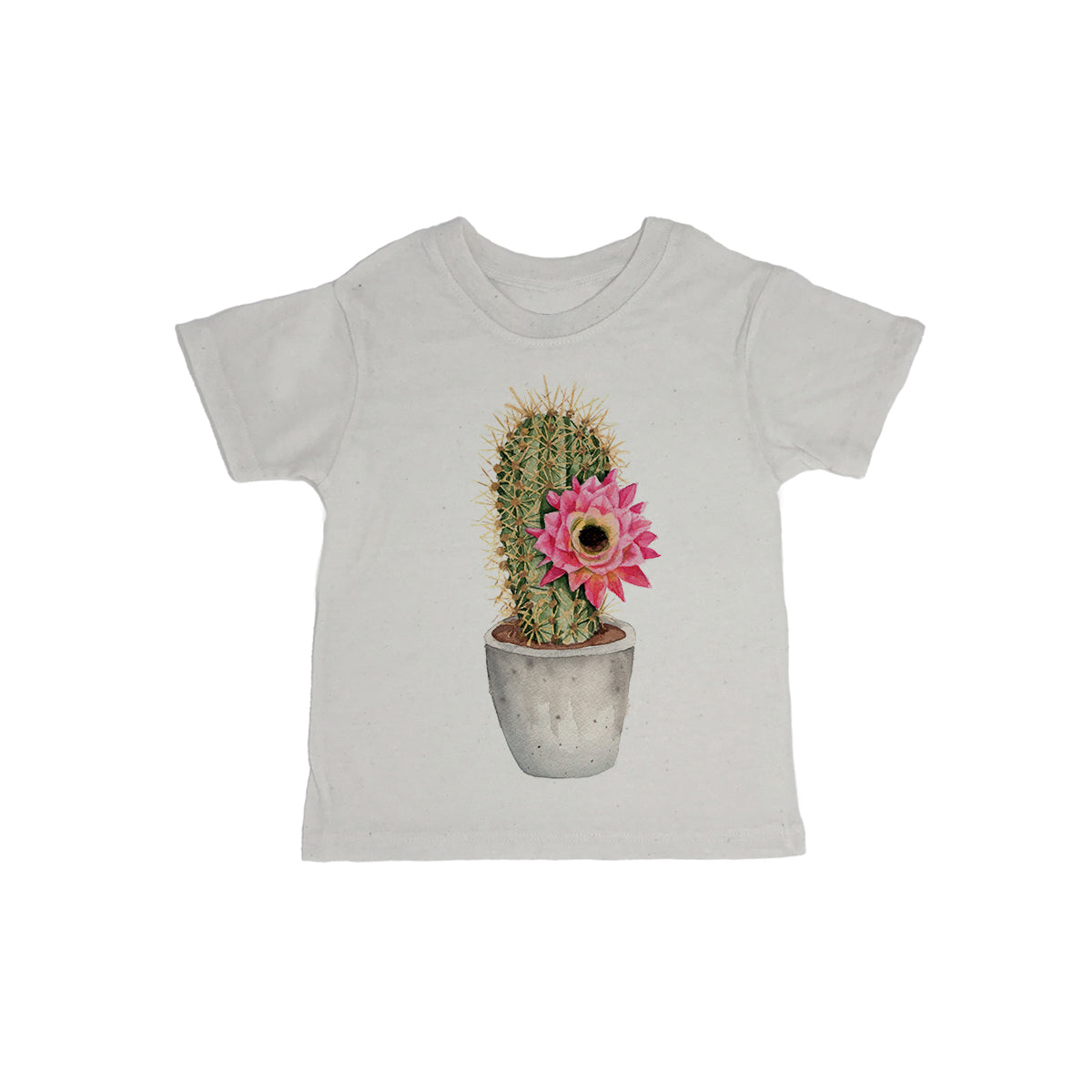 Cactus Flower Baby Organic Tee Shirt