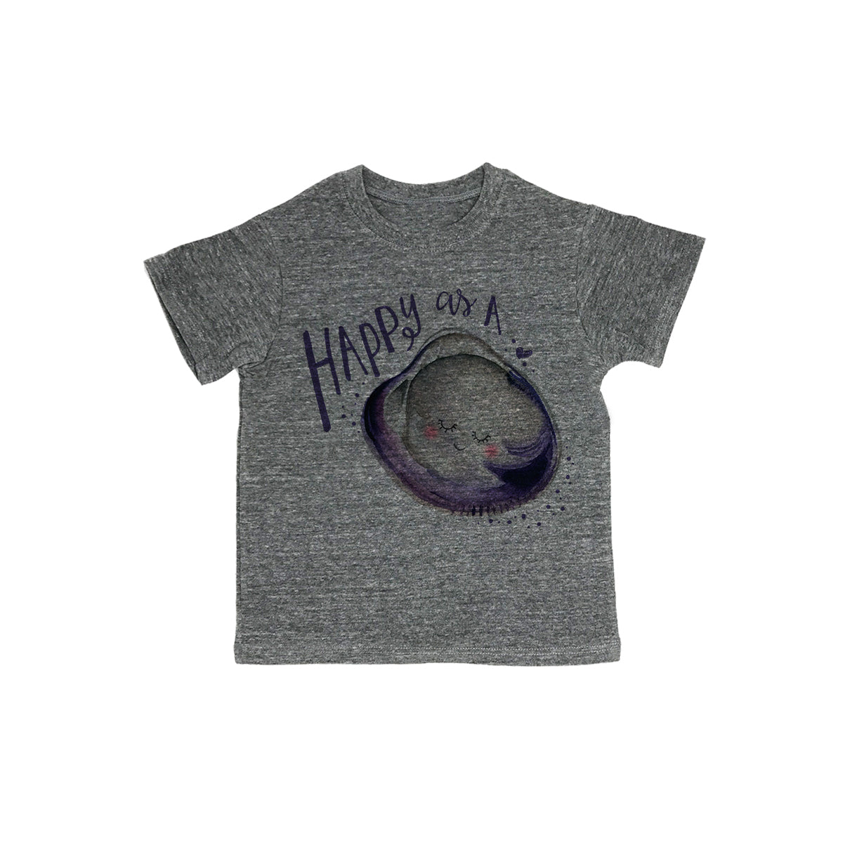 Happy As A Clam Baby Organic Tee Shirt