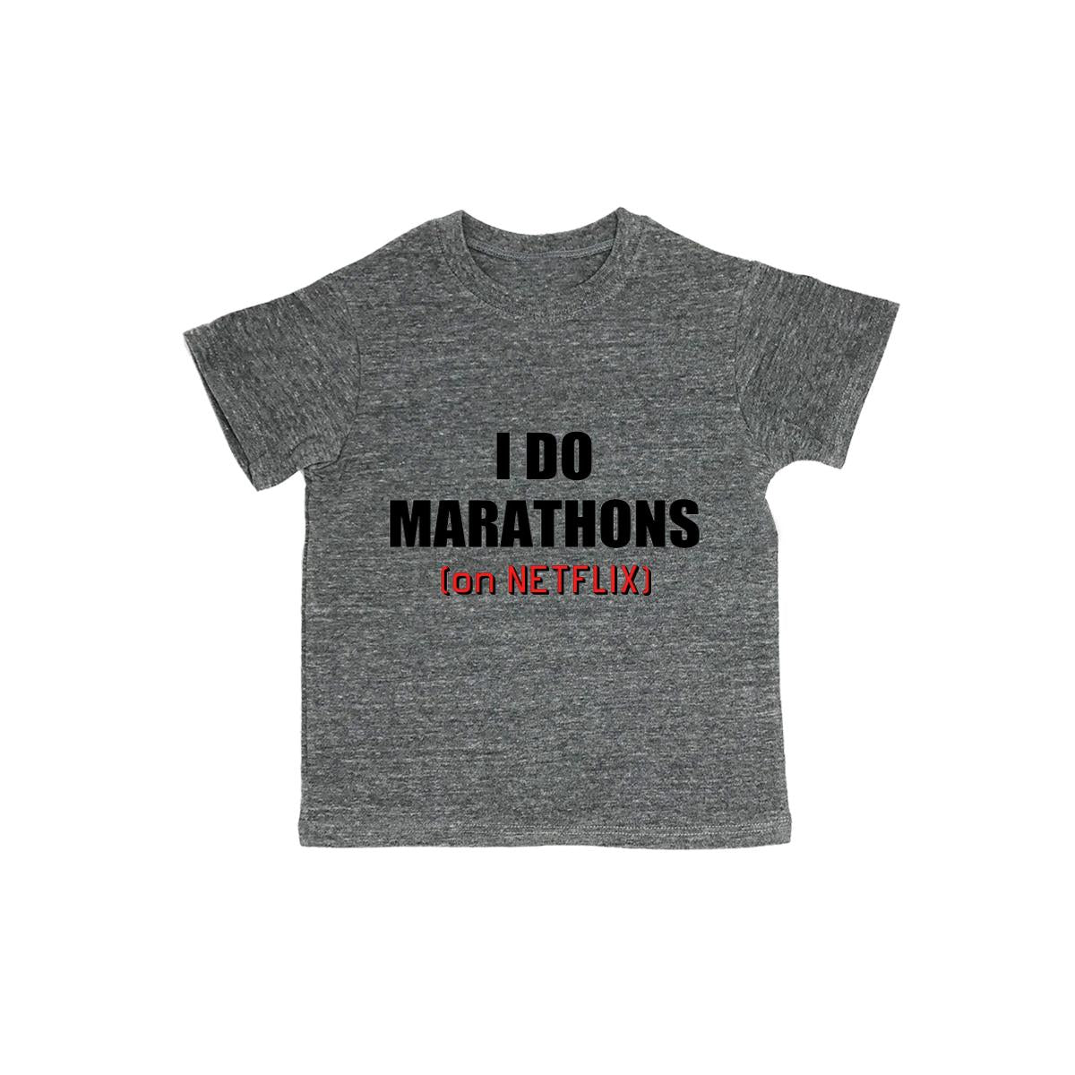 I Do Marathons (On Netflix) Baby Organic Tee Shirt