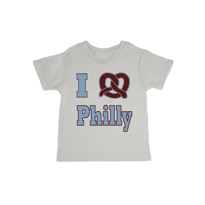 I Love Pretzel Philly Baby Organic Tee Shirt