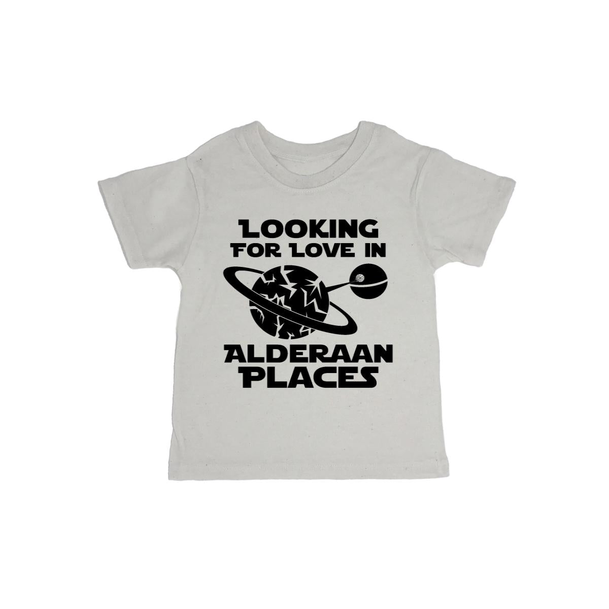 Looking For Love In Alderaan Places Baby Organic Tee Shirt