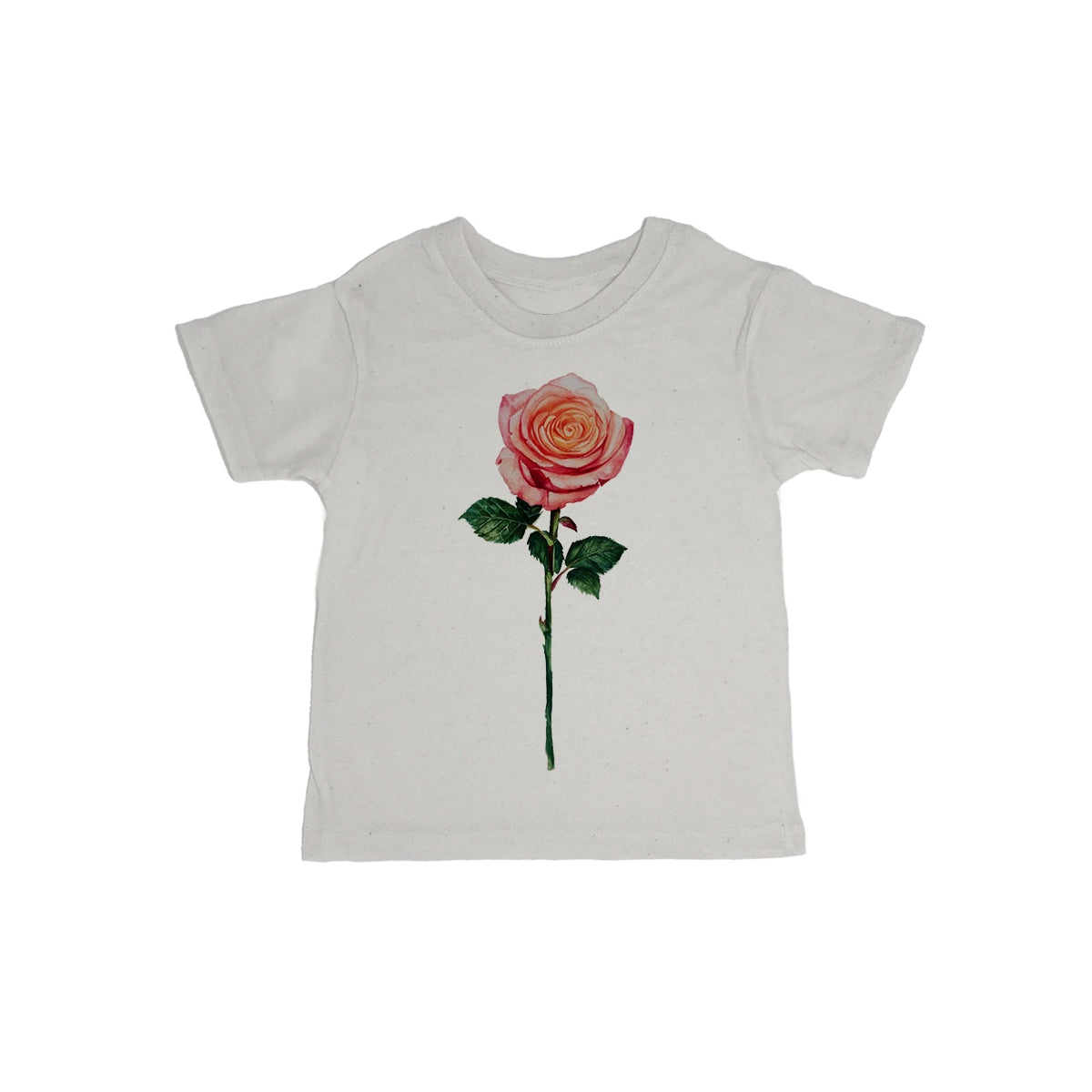 Long-Stemmed Rose Baby Organic Tee Shirt