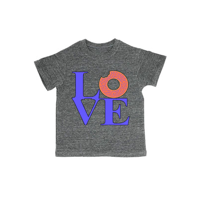 Love Sculpture With Donut Baby Organic Tee Shirt