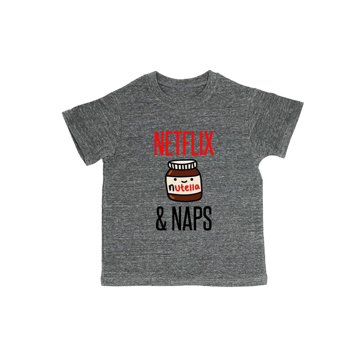 Netflix Nutella & Naps Baby Organic Tee Shirt