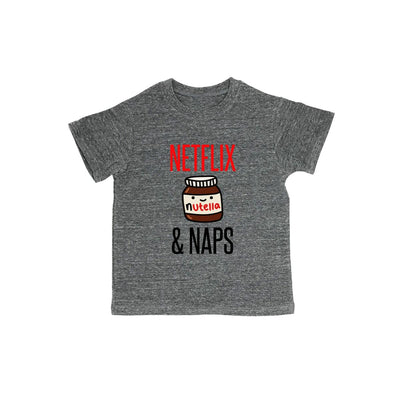 Netflix Nutella & Naps Baby Organic Tee Shirt