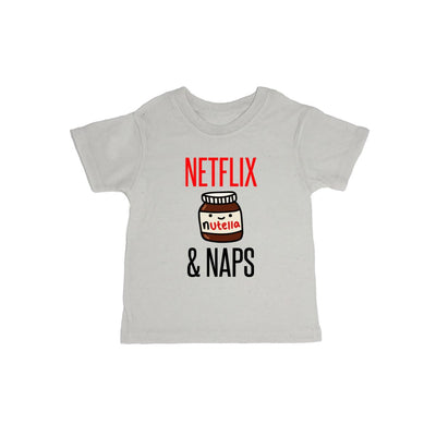 Netflix Nutella & Naps Baby Organic Tee Shirt