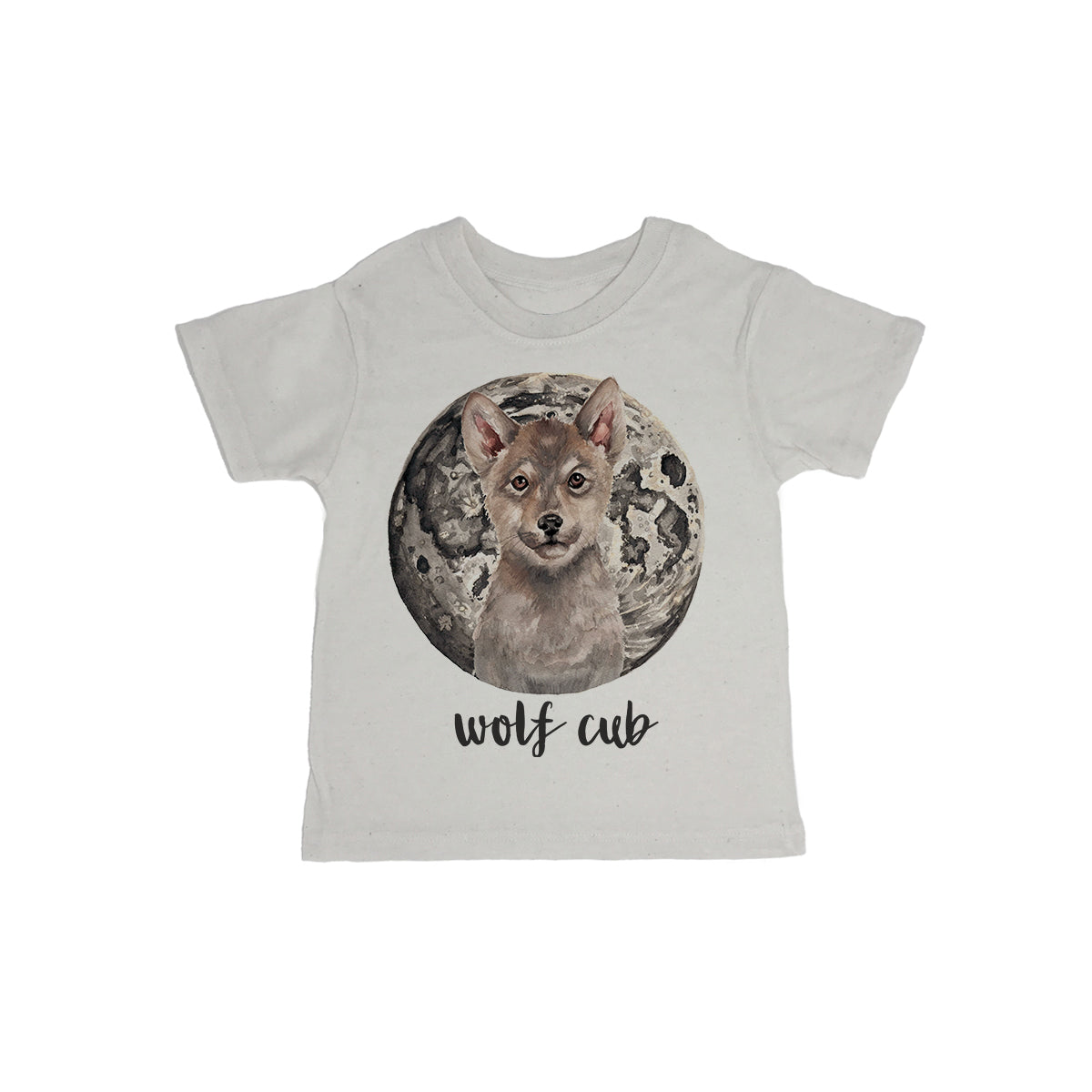 Wolf Cub Baby Organic Tee Shirt