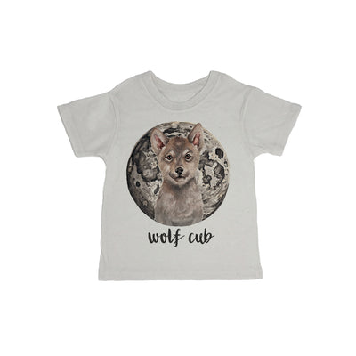 Wolf Cub Baby Organic Tee Shirt