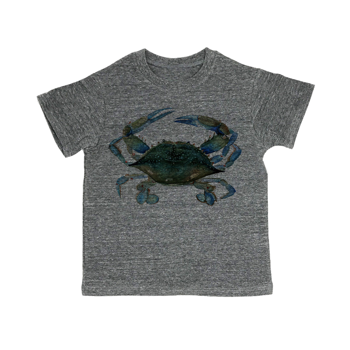 Blue Claw Crab Toddler Organic Tee Shirt