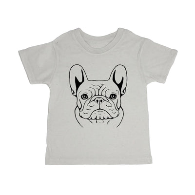 French Bulldog Sketch Toddler Organic Tee Shirt
