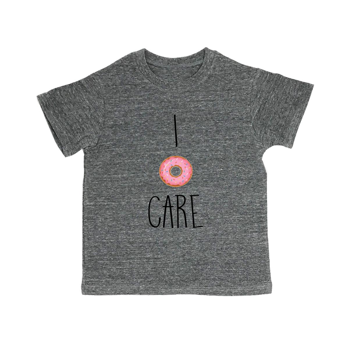 I Donut Care Toddler Organic Tee Shirt