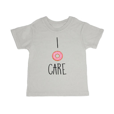 I Donut Care Toddler Organic Tee Shirt