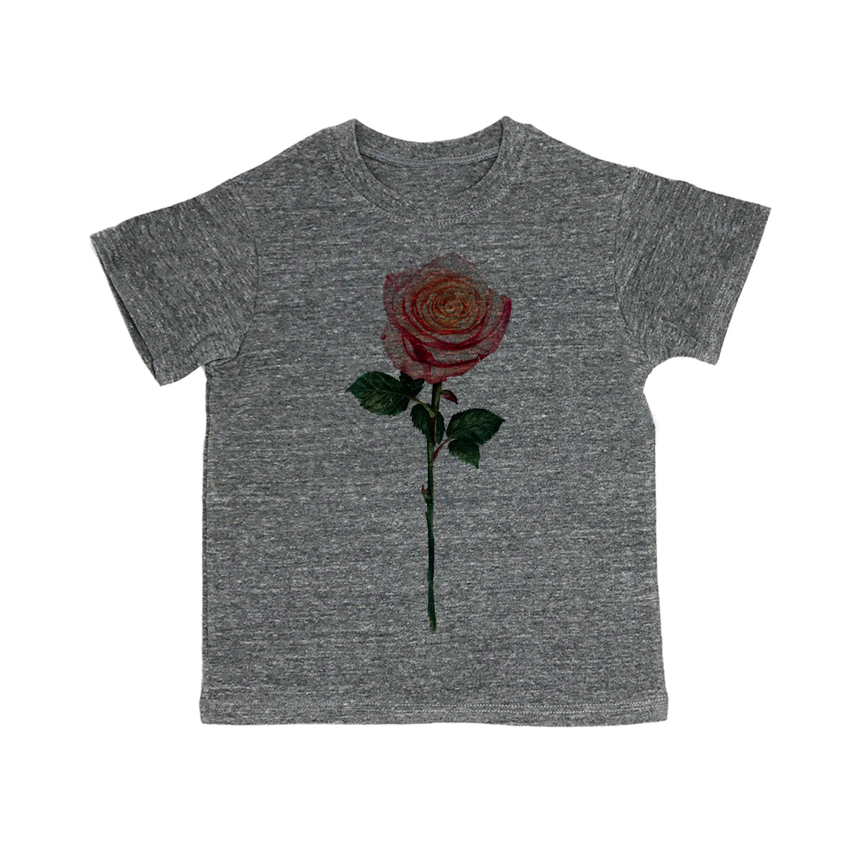 Long-Stemmed Rose Toddler Organic Tee Shirt