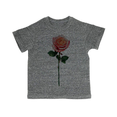 Long-Stemmed Rose Toddler Organic Tee Shirt