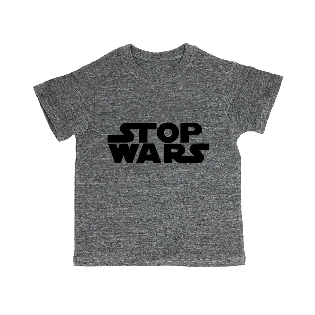 Stop Wars Toddler Organic Tee Shirt