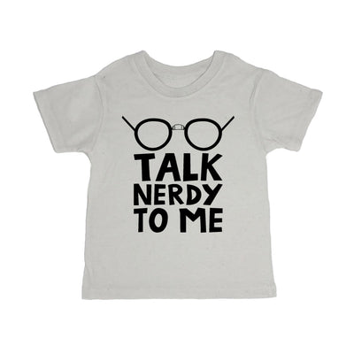 Talk Nerdy To Me Toddler Organic Tee Shirt