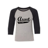 Aunt Since 2014 Kids Baseball Shirt