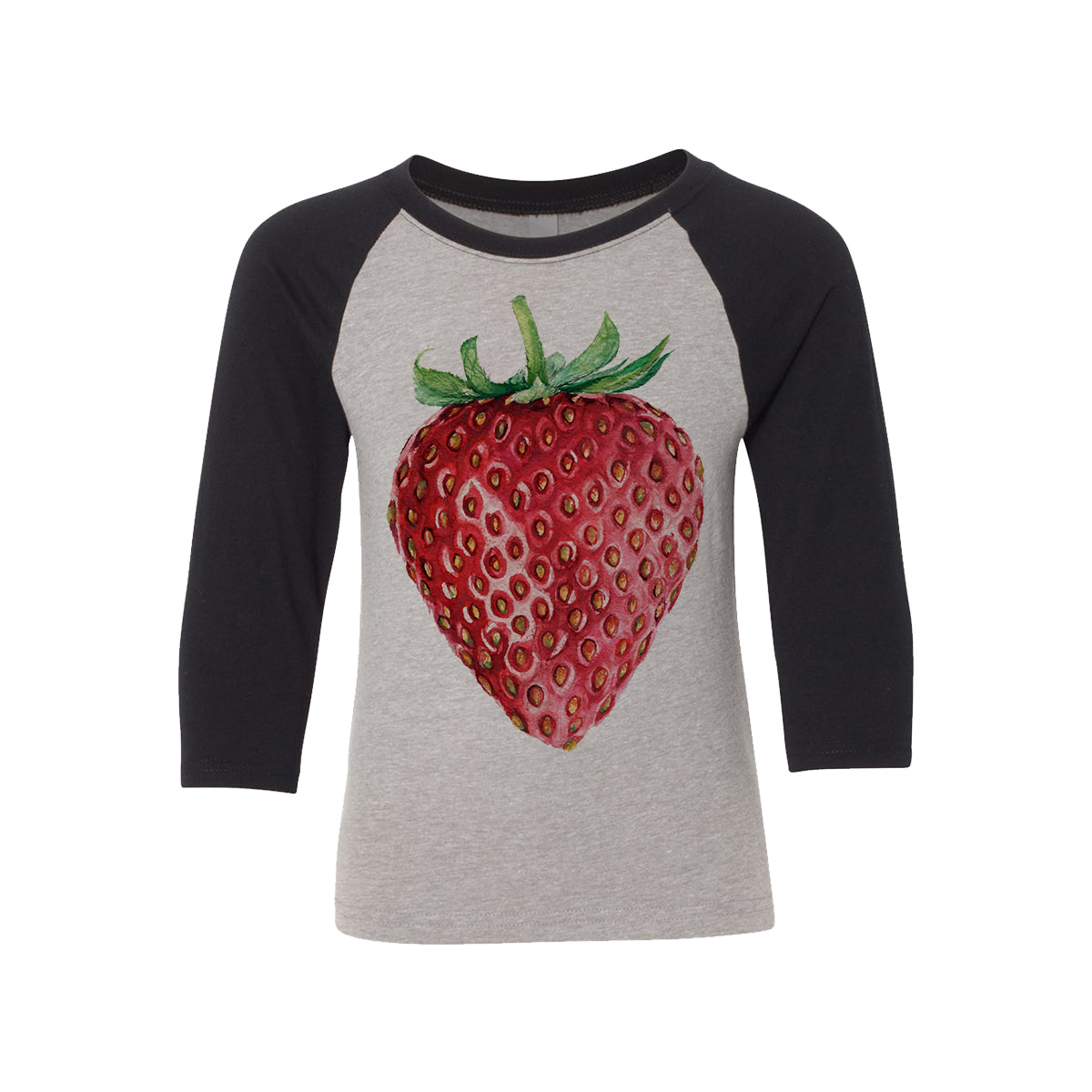 Strawberry Kids Baseball Shirt