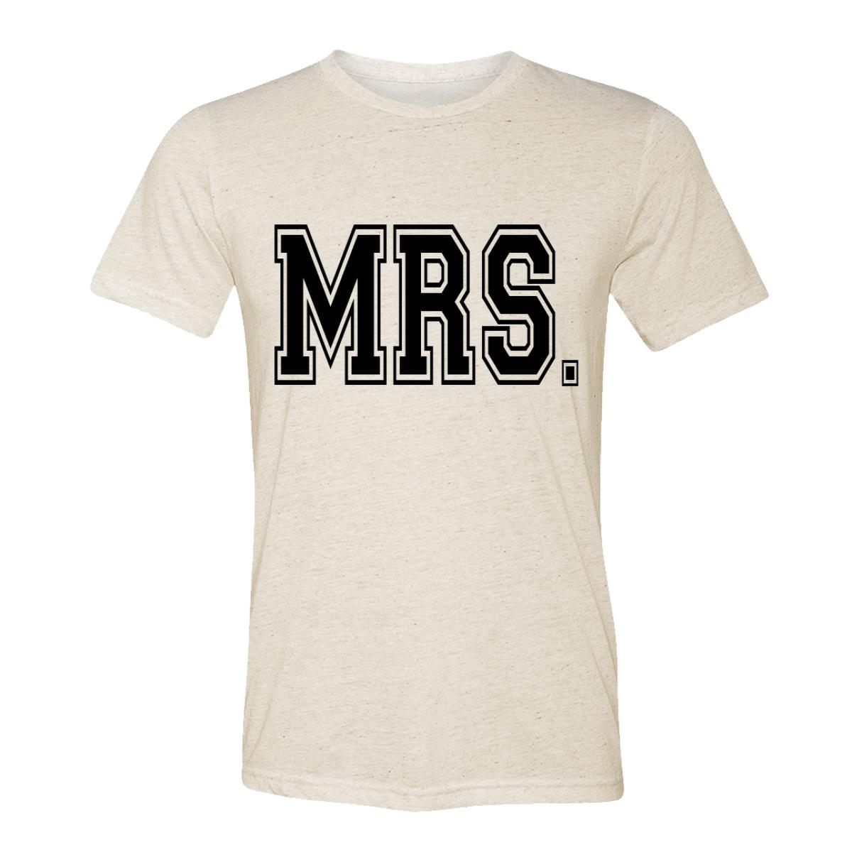 Mrs. Adult Tee Shirt