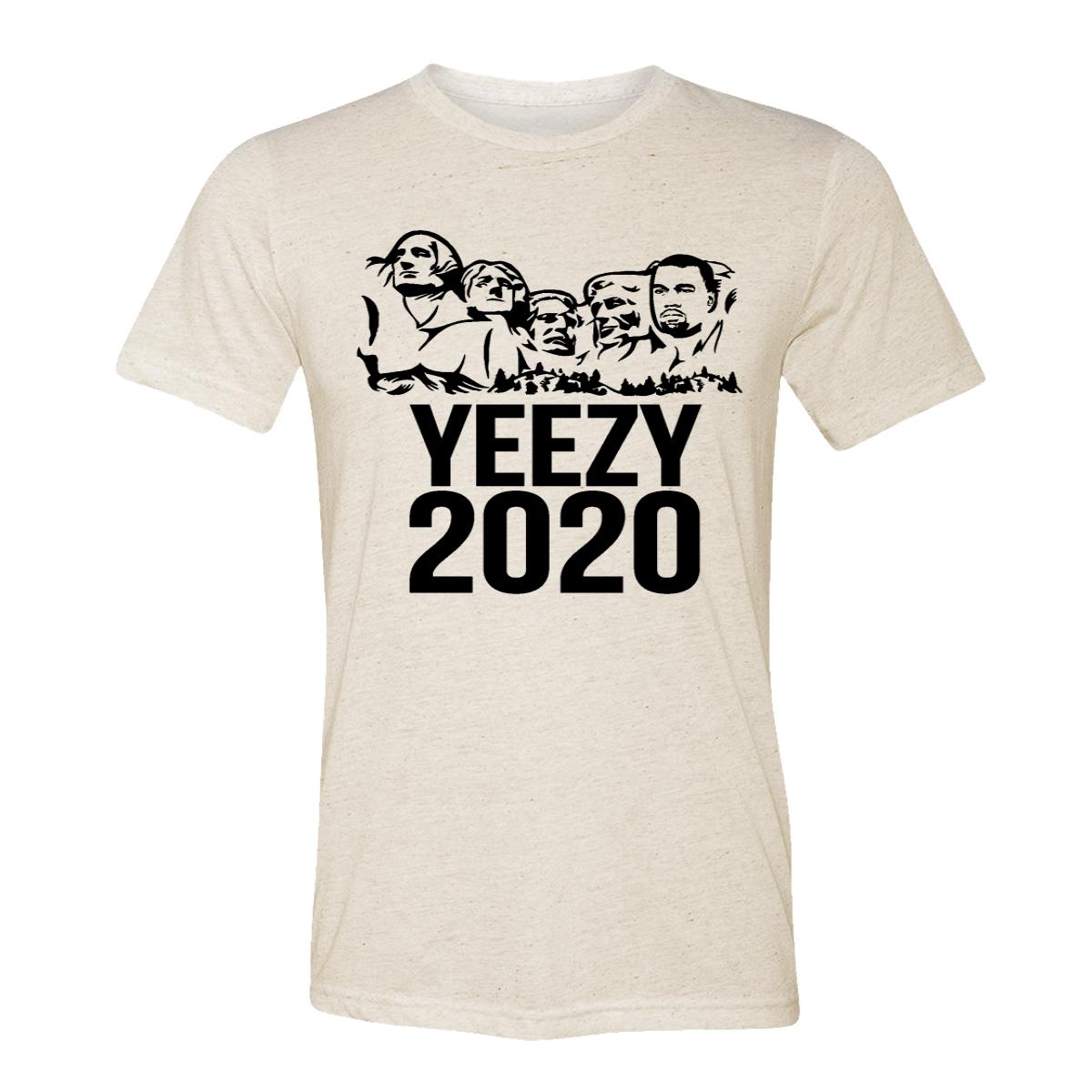 Mount Rushmore With Kanye 2020 Adult Tee Shirt