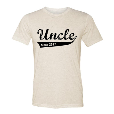 Uncle Since 2017 Adult Tee Shirt