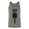 Cat Clock Adult Tank