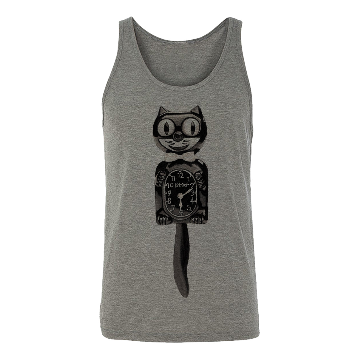Cat Clock Adult Tank