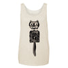 Cat Clock Adult Tank