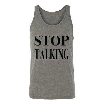 Stop Talking Adult Tank