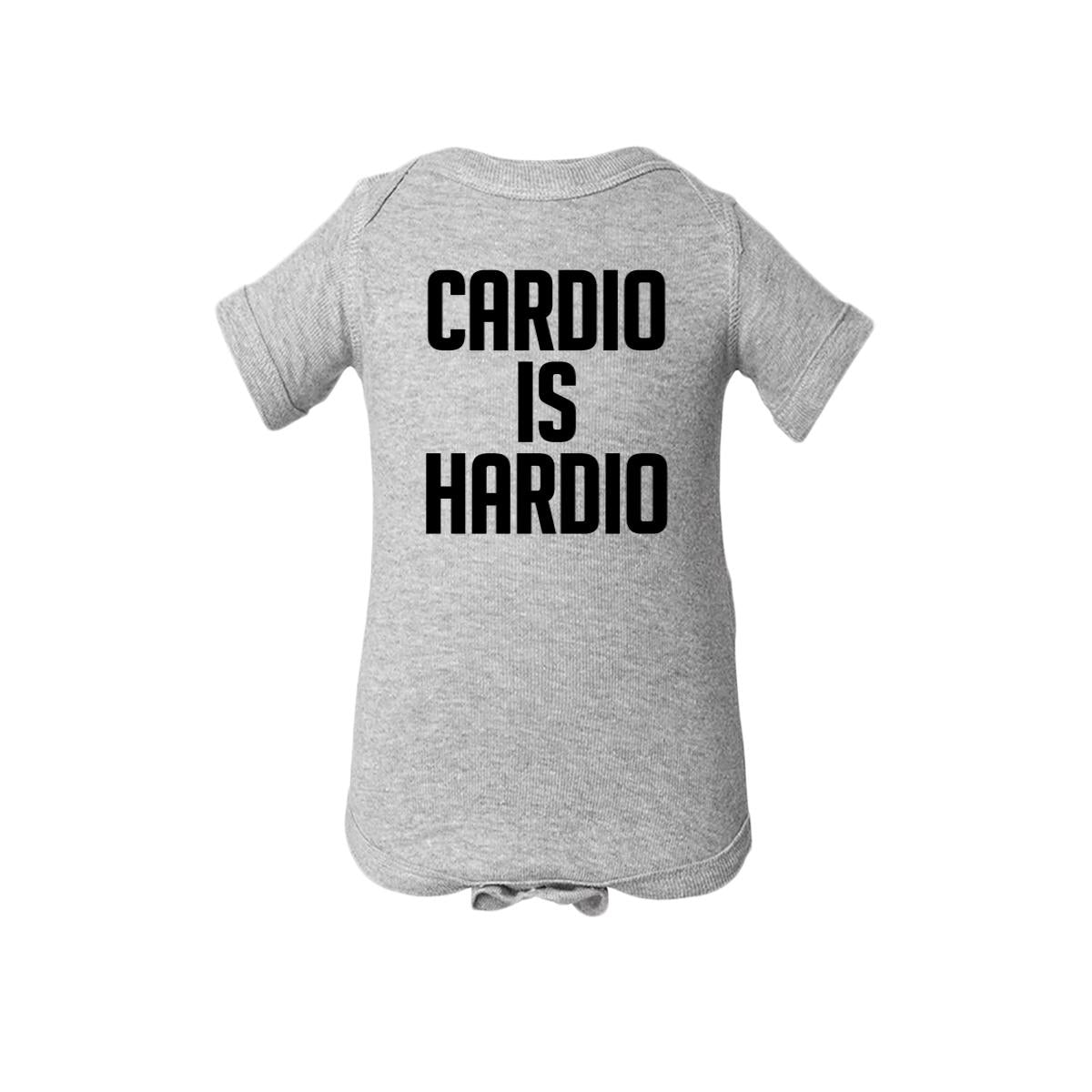 Cardio Is Hardio Baby Onesie
