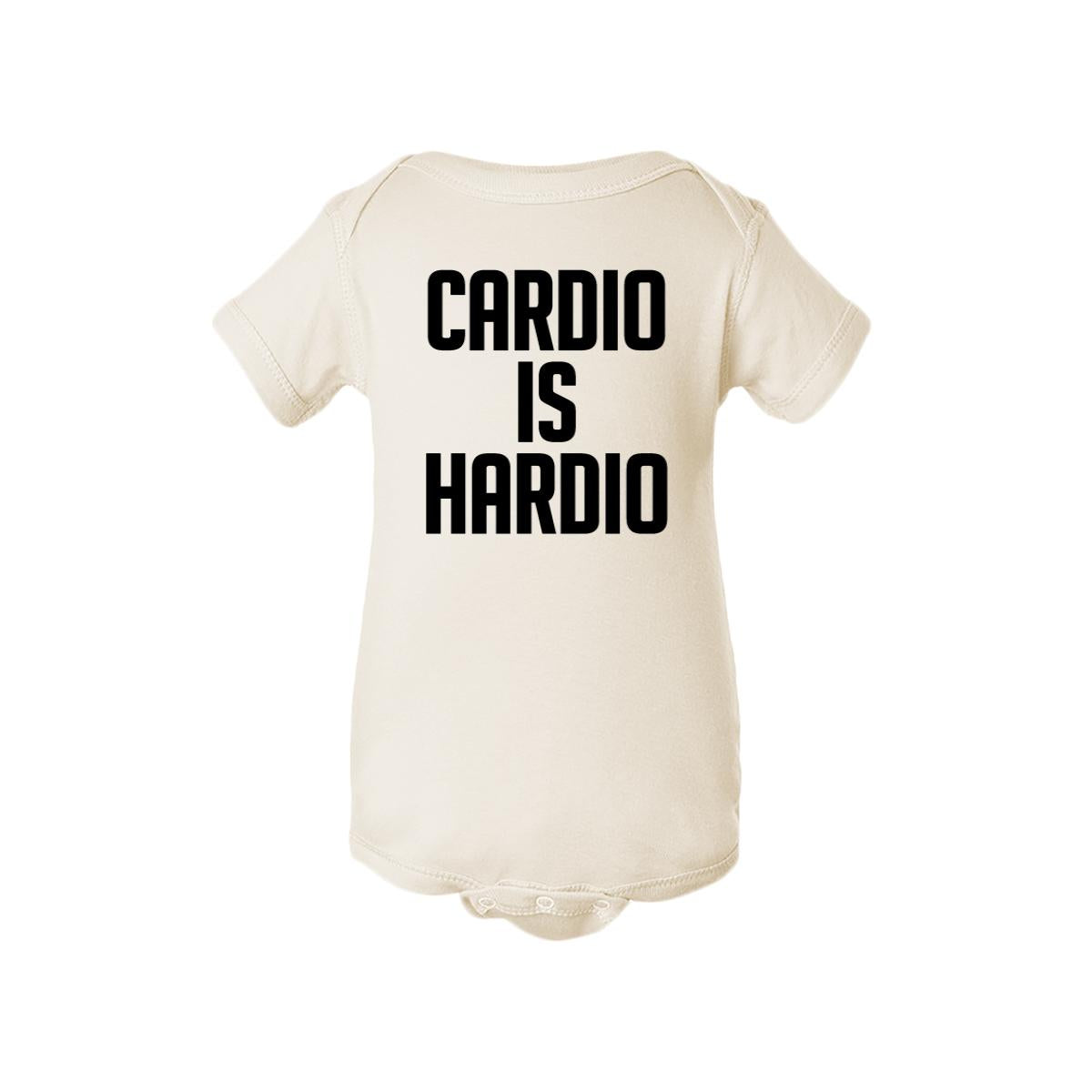 Cardio Is Hardio Baby Onesie