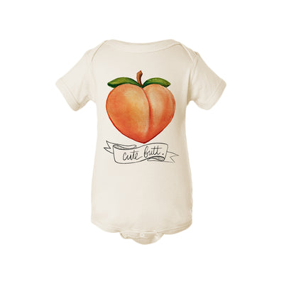 Peach Baby Onesie