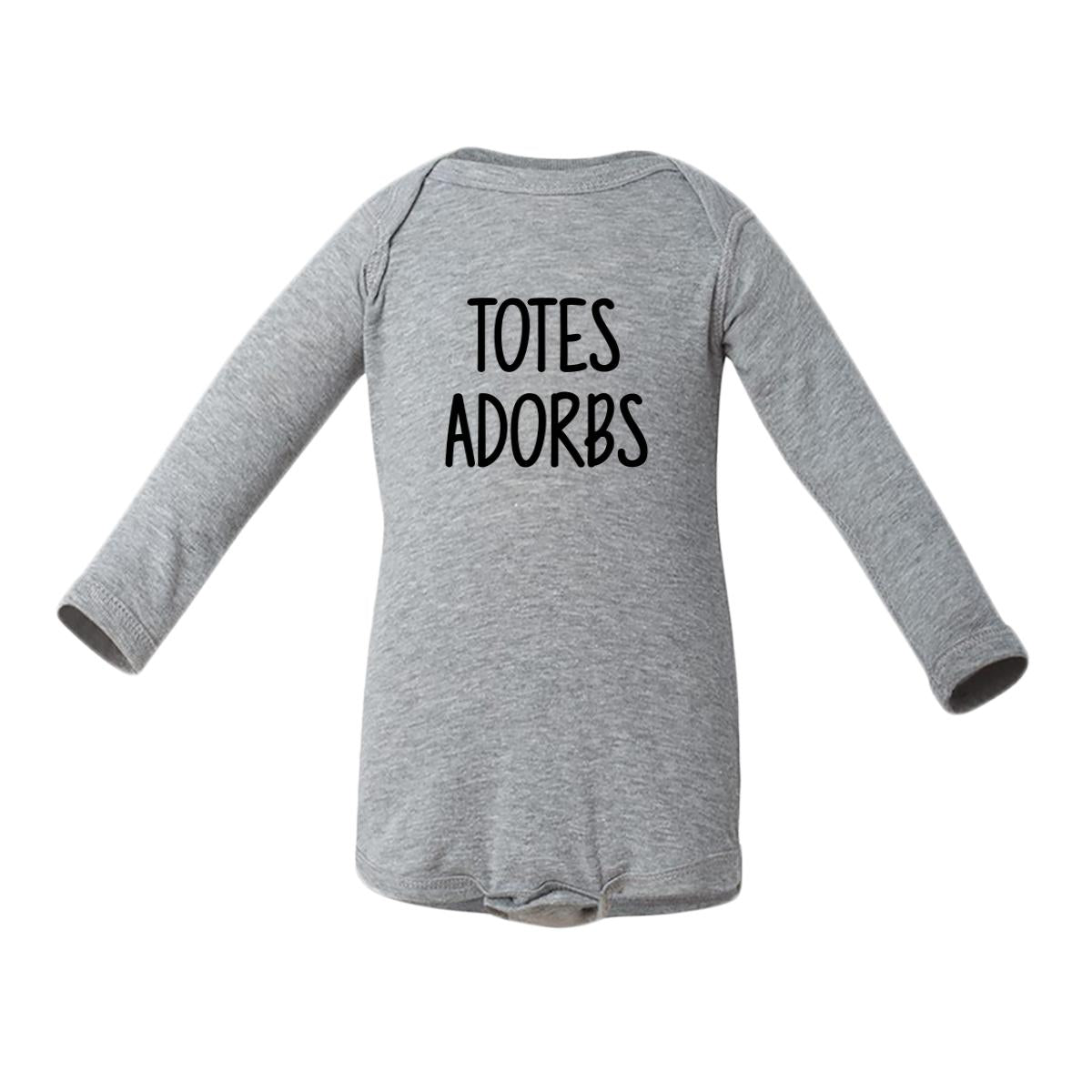 Totes Adorbs Baby Long-Sleeve Onesie