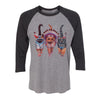 Festive Costume Indian Cats Adult Baseball Shirt