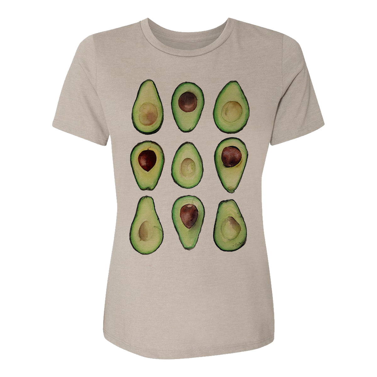Avocados Womens Tee Shirt