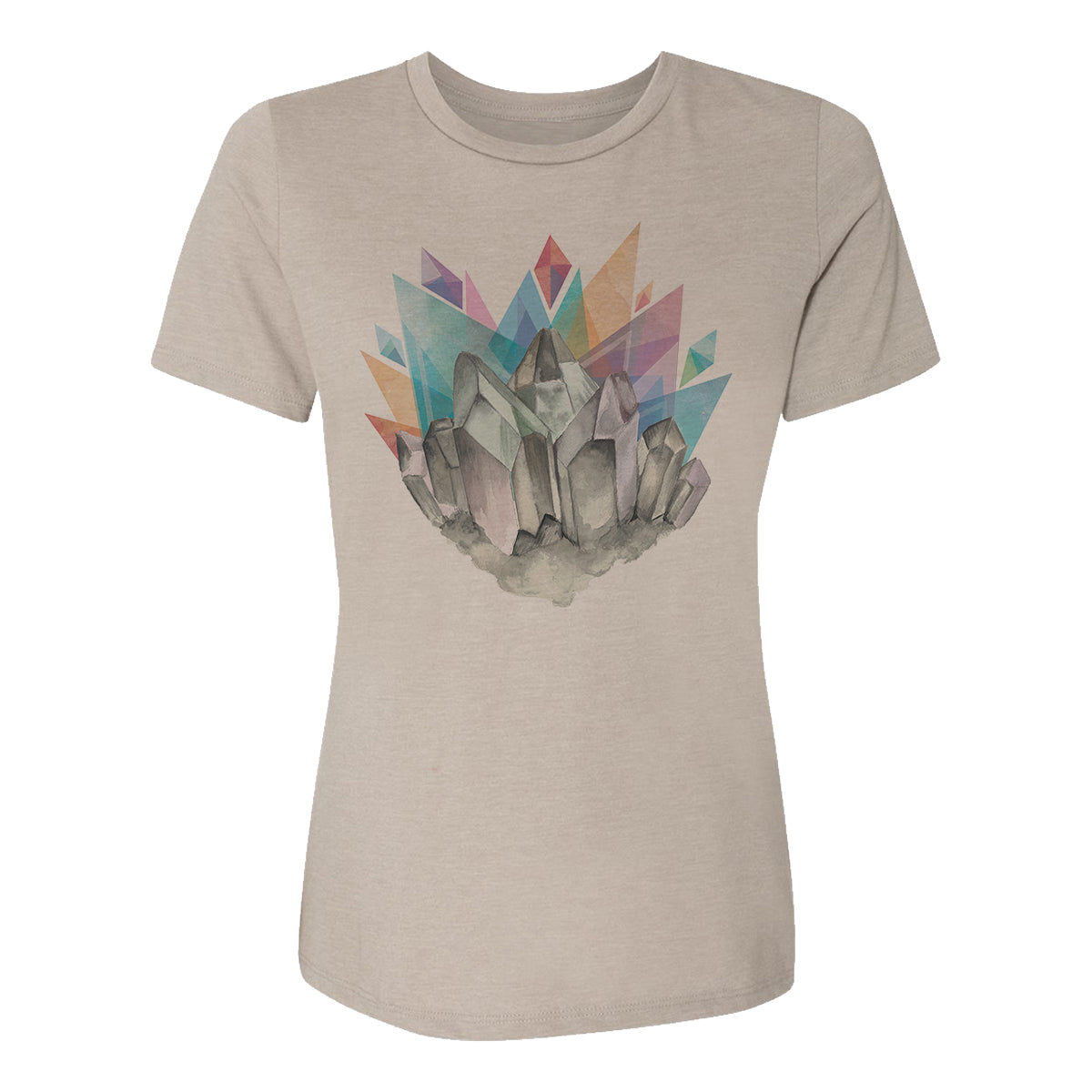 Crystals Womens Tee Shirt