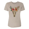 Cow Skull Womens Tee Shirt
