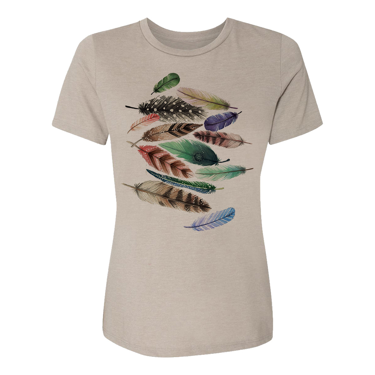 Feathers Womens Tee Shirt