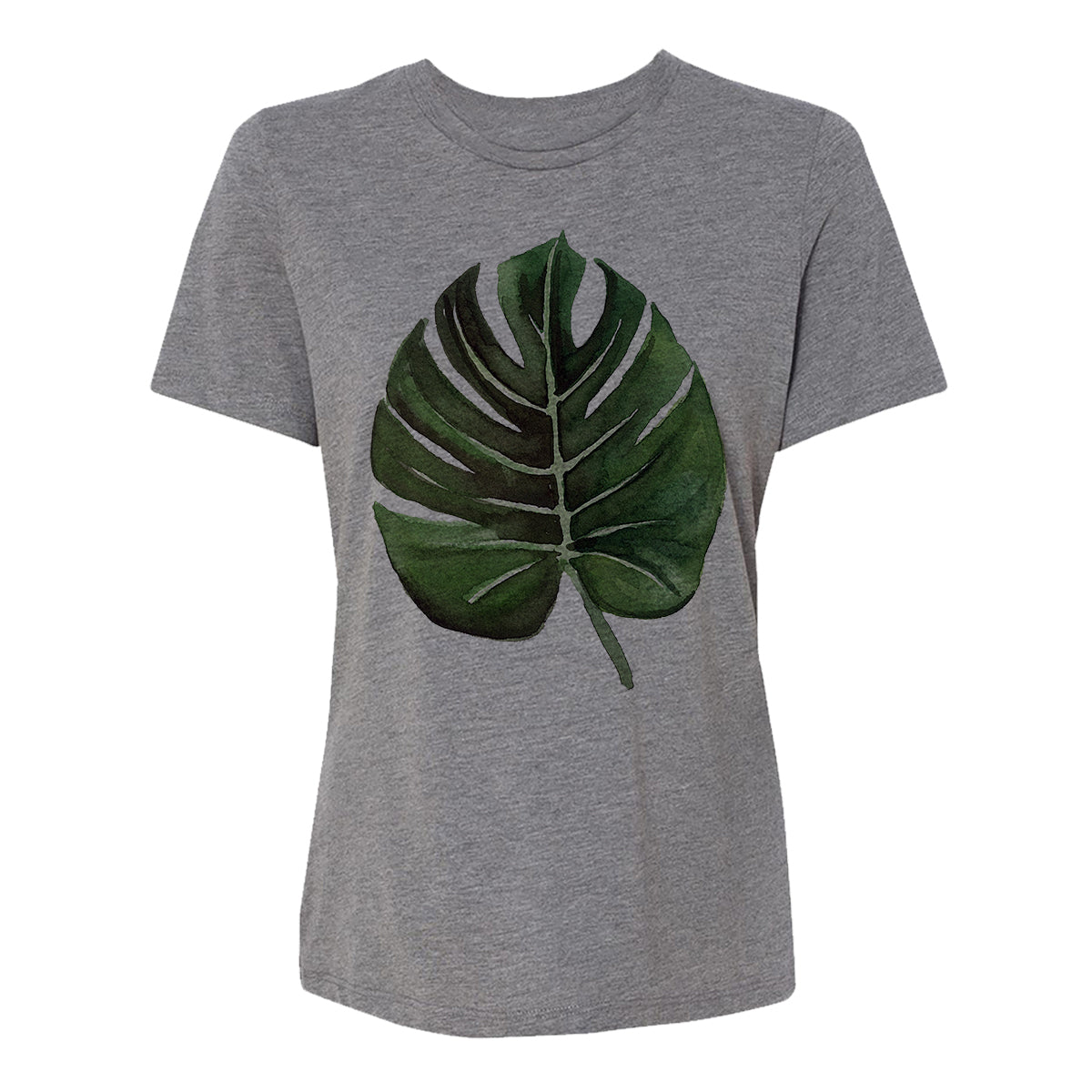 Palm Leaf Womens Tee Shirt
