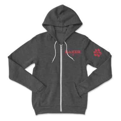 BAKER SCHOOL FULL-ZIP HOODIE