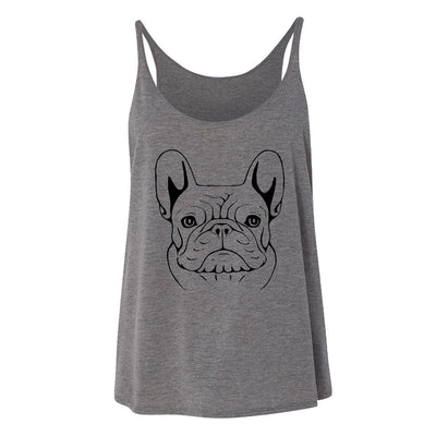 French Bulldog Sketch Womens Tank